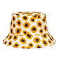 Sunflowers Reversible Bucket Hat