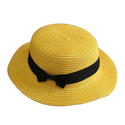 boys-girls-unisex-vintage-retro-wide-brim-sun-headwear