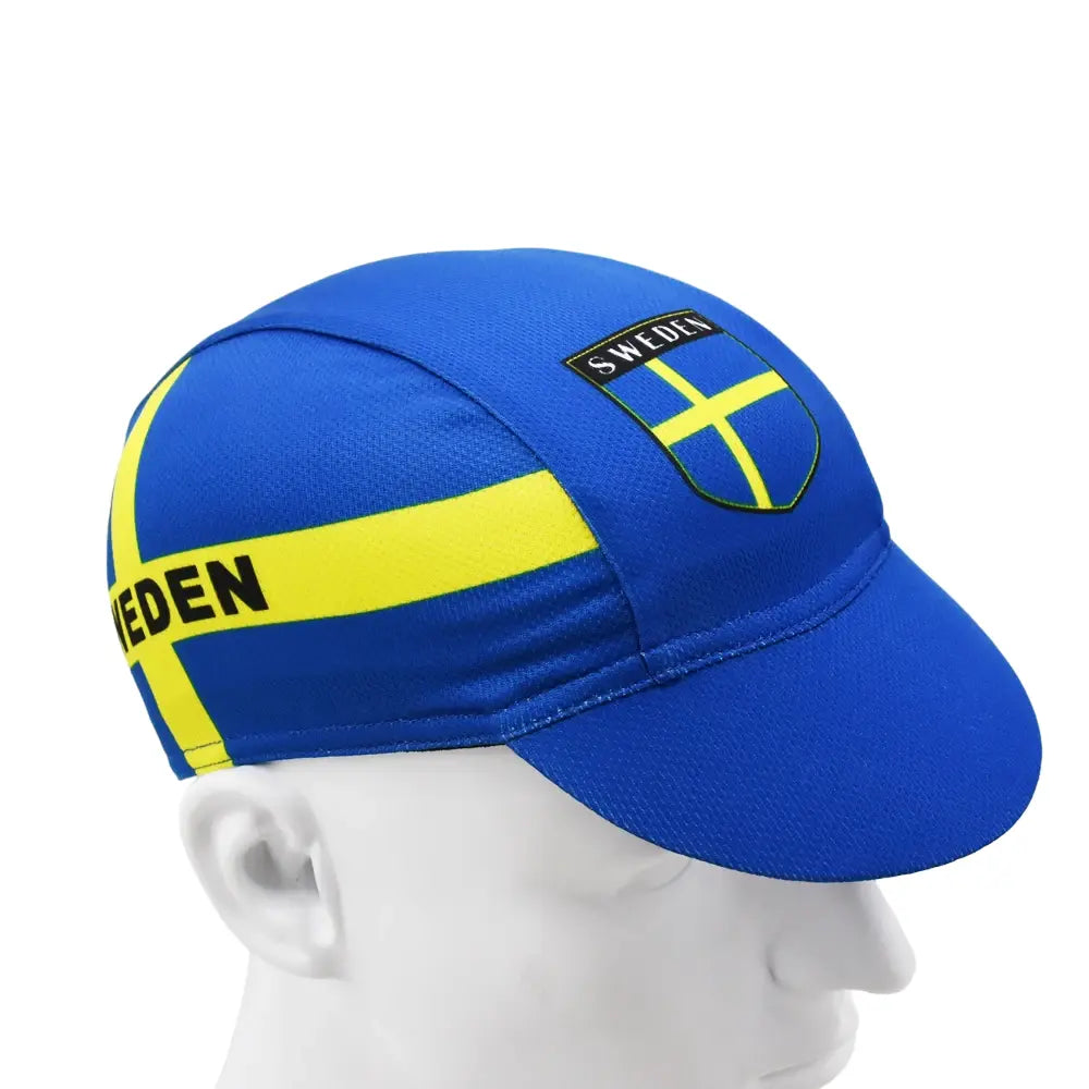 schweden fahrradhelm ▷ Sweden Flag Cycling Cap