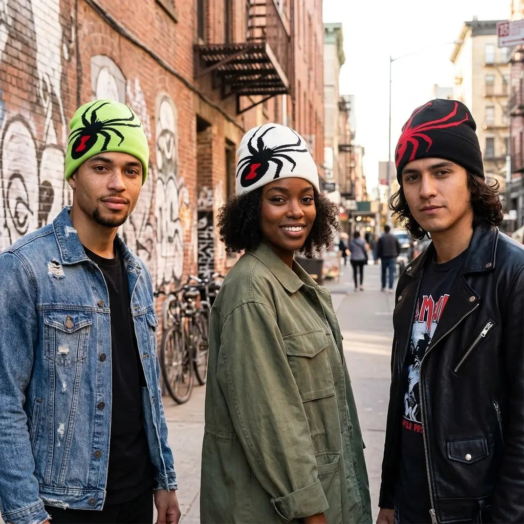 men-women-vintage-retro-winter-arachnid-graphic-warm-hat