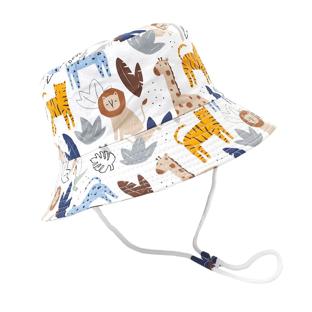 children-vintage-retro-animal-fisherman-headwear