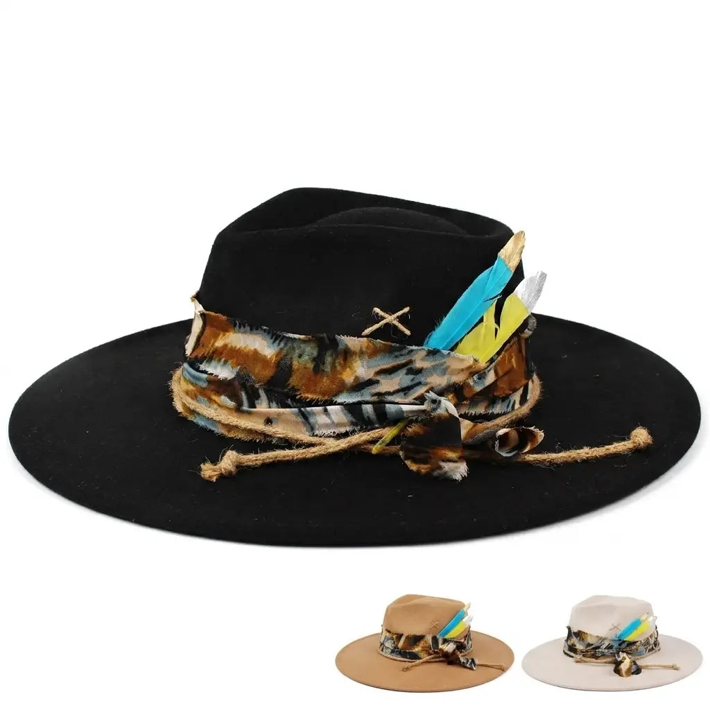 boho-sun-hat-felt-unisex-adjustable