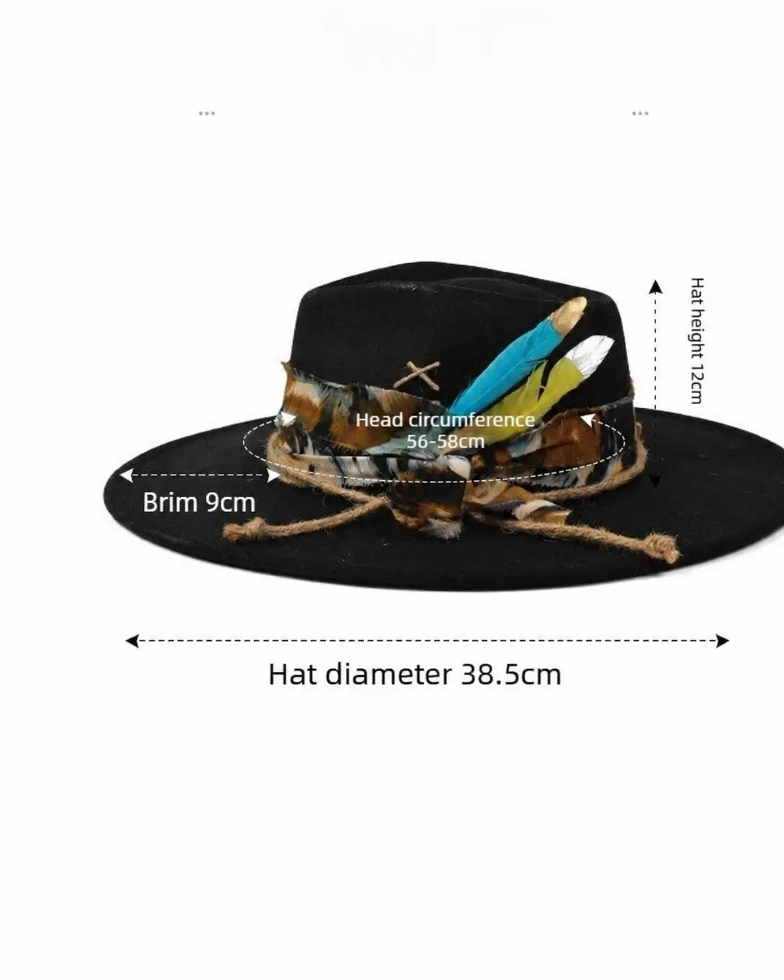 boho-sun-hat-felt-unisex-adjustable