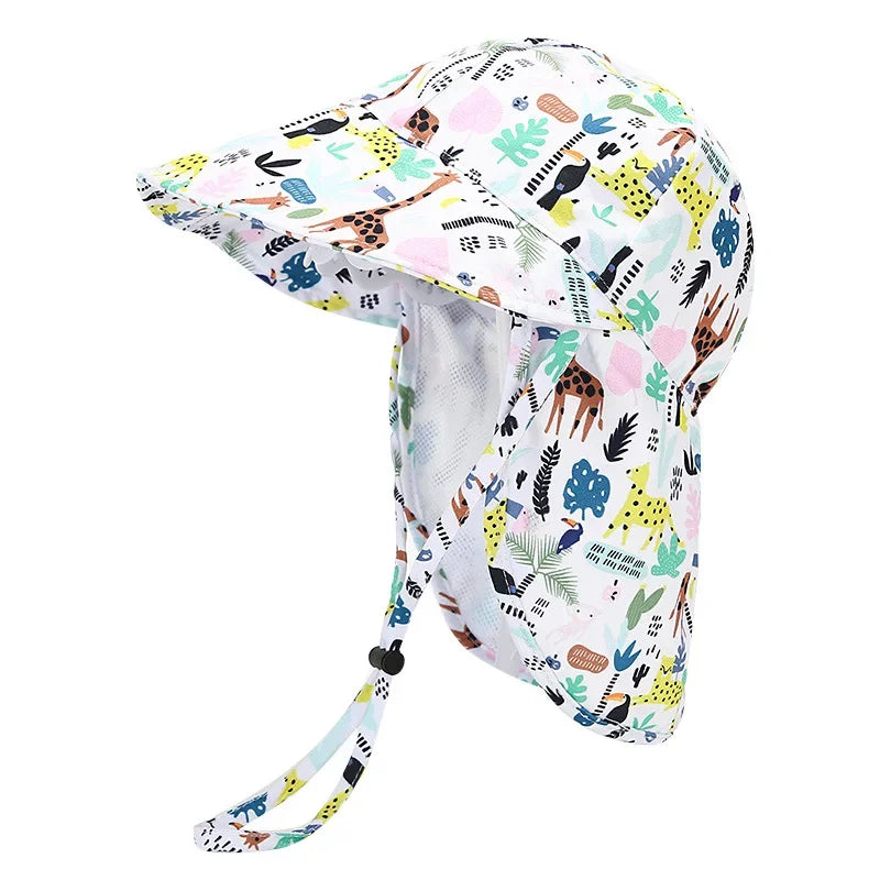 toddler-children-adjustable-fisherman-headwear-breathable-unisex