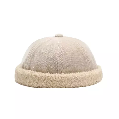 cold-protection-furry-melon-brimless-hat-cotton