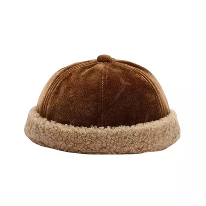 cold-protection-furry-melon-brimless-hat-cotton