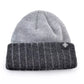 Winter Ice Striped Thick Beanie