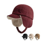 Ohio Winter Wool Fur Earflaps 5-Panels Cap