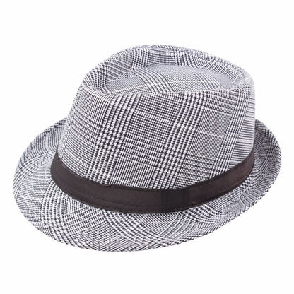 cotton-adjustable-plaid-jazz-fedora