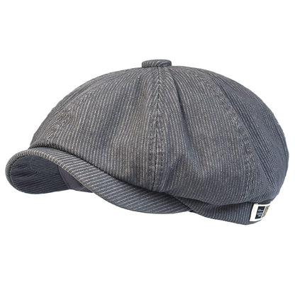 newsie-eight-panels-bakerboy-cap-Ghelter-cotton-cabbie-hat