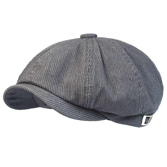 newsie-eight-panels-bakerboy-cap-Ghelter-cotton-cabbie-hat