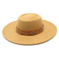 Bucchi Wide Brimmed Porkpie Hat