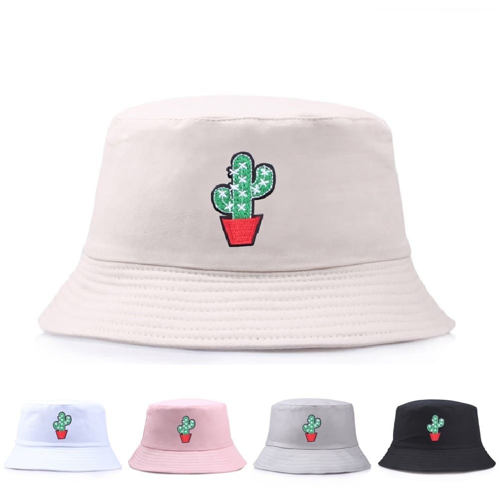 Cactus Cotton Bucket Hat