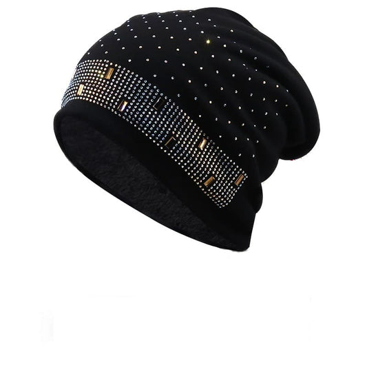 cotton-elastic-glitter-winter-hat-fashion