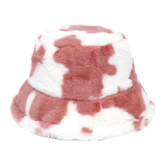stained-fisherman-headwear-winter-cold-protection-furry-multicolor-adjustable