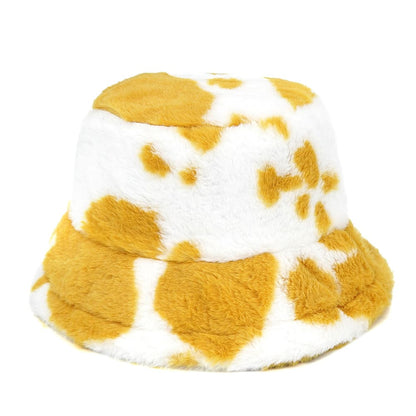 stained-fisherman-headwear-winter-cold-protection-furry-multicolor-adjustable