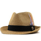 Delmare Feather Trilby Hat