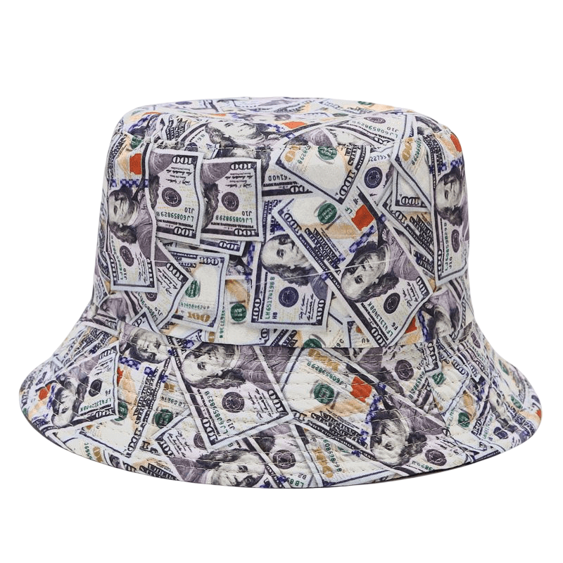 Dollars Print Bucket Hat