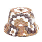 Floral Fur Bucket Hat