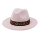 Floral Ribbon Fedora Hat