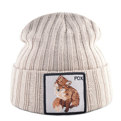 winter-hat-wild-animal-embroidered-elastic
