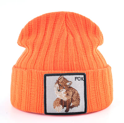 Fox Knitted Beanie