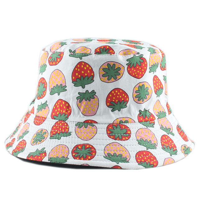 Fruit Cocktail Cotton Bucket Hat