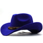 Golden Feather Wool Cowboy Hat