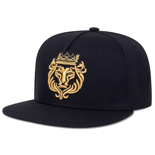 Golden Lion Cotton Snapback Cap