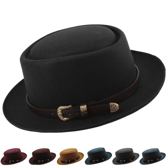 Gordon Wool Porkpie Hat