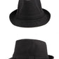 J&M Black Felt Trilby Hat