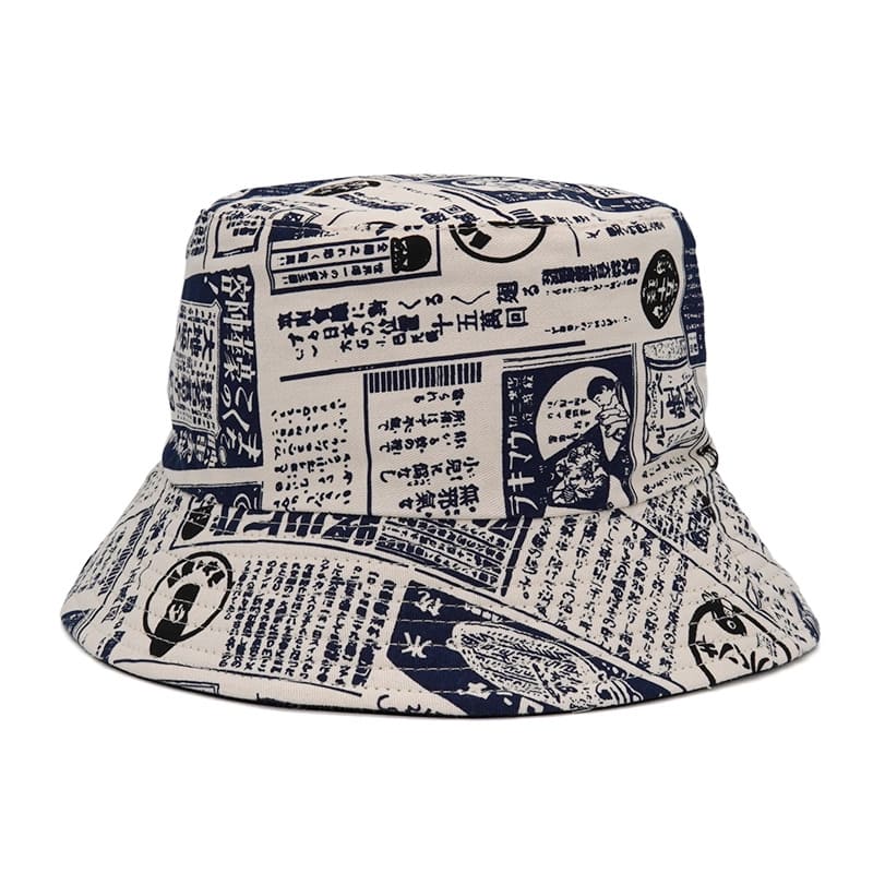 Japanese Newspaper Bucket Hat