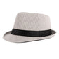 Jazz Striped Trilby Hat