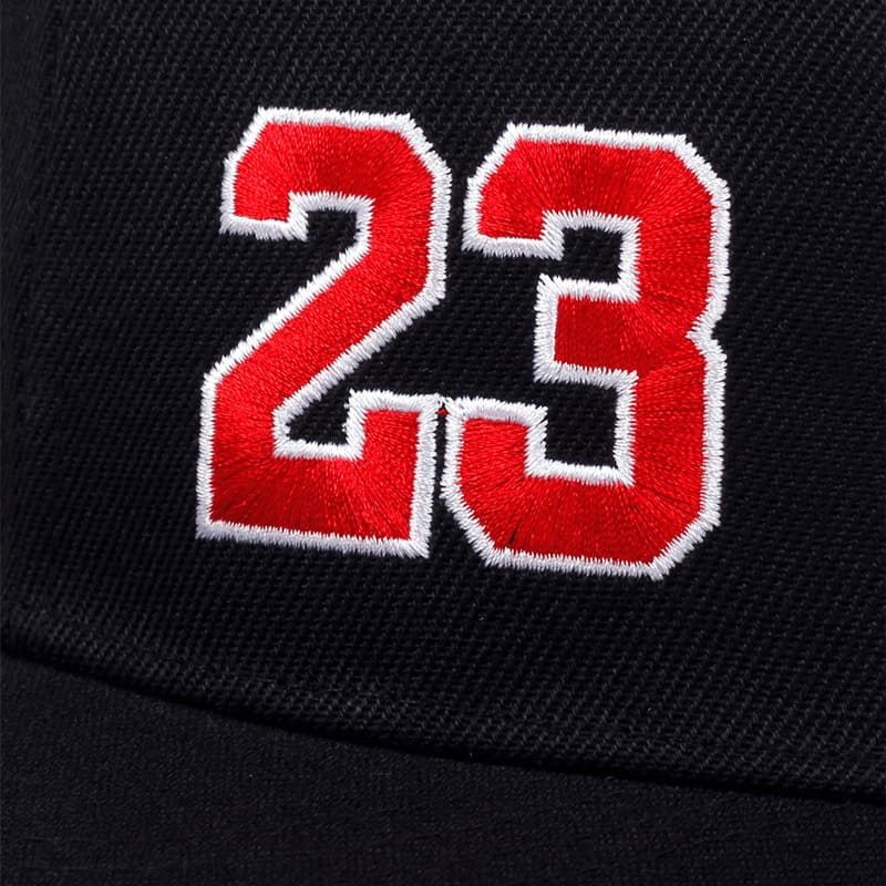 Jordan 23 Black Snapback Cap