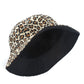 Leopard Skin Cotton Bucket Hat