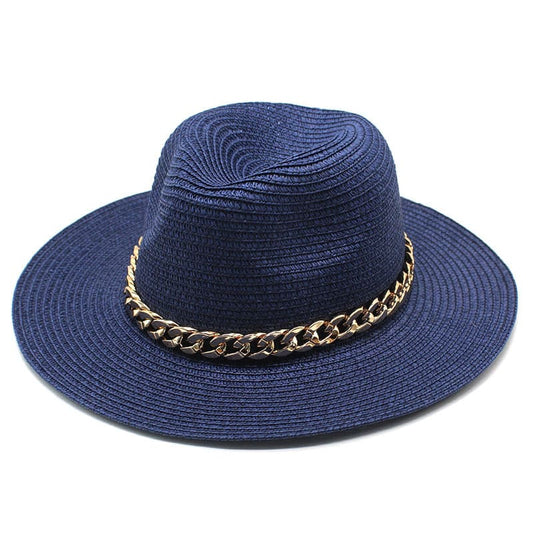 Magnum Golden Chain Fedora Hat