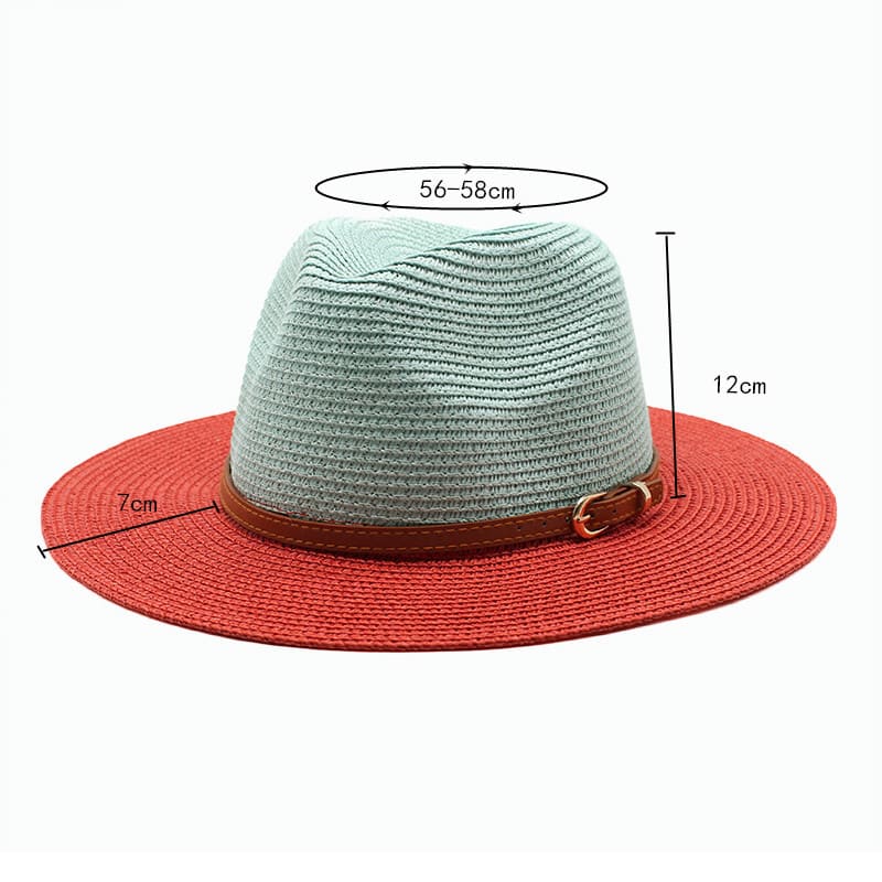Magnum Two-Colors Sun Fedora Hat