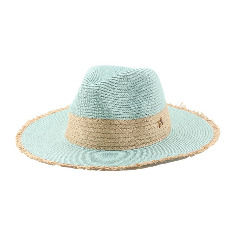 Malibu Sun Straw Fedora Hat