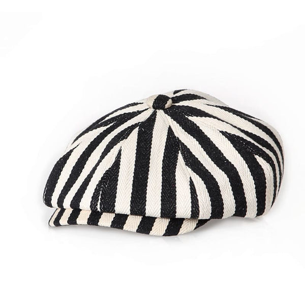 ▷ Marbella Striped Newsboy Cap | Limited Edition – Ghelter