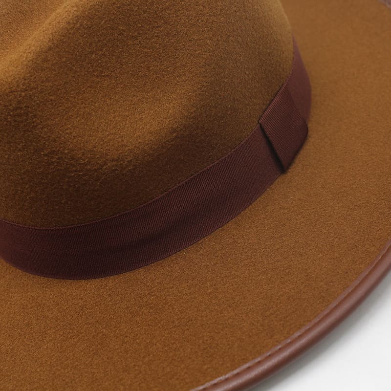 Milano Wool Felt Fedora Hat