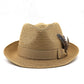 Monroe Summer Feathers Trilby hat