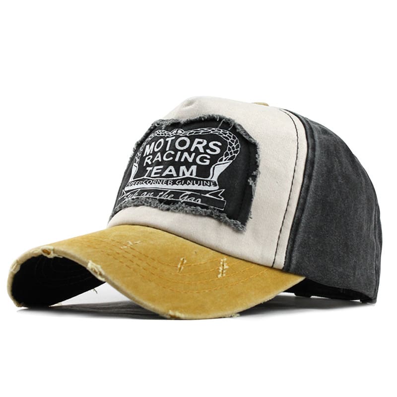 Motor Racing Company Basecap Base Cap Stile Vintage Nero Blu - Foto 8