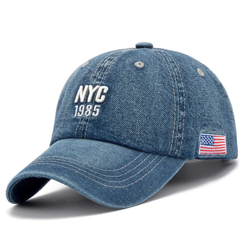 NYC 1985 Denim Baseball Cap