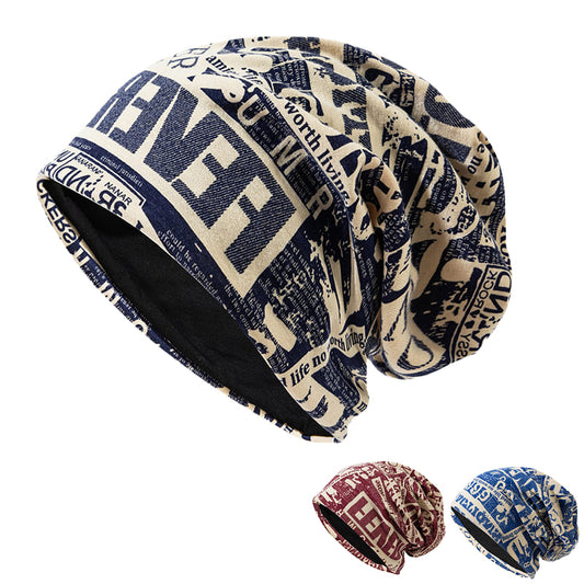 News Fever Collage Beanie