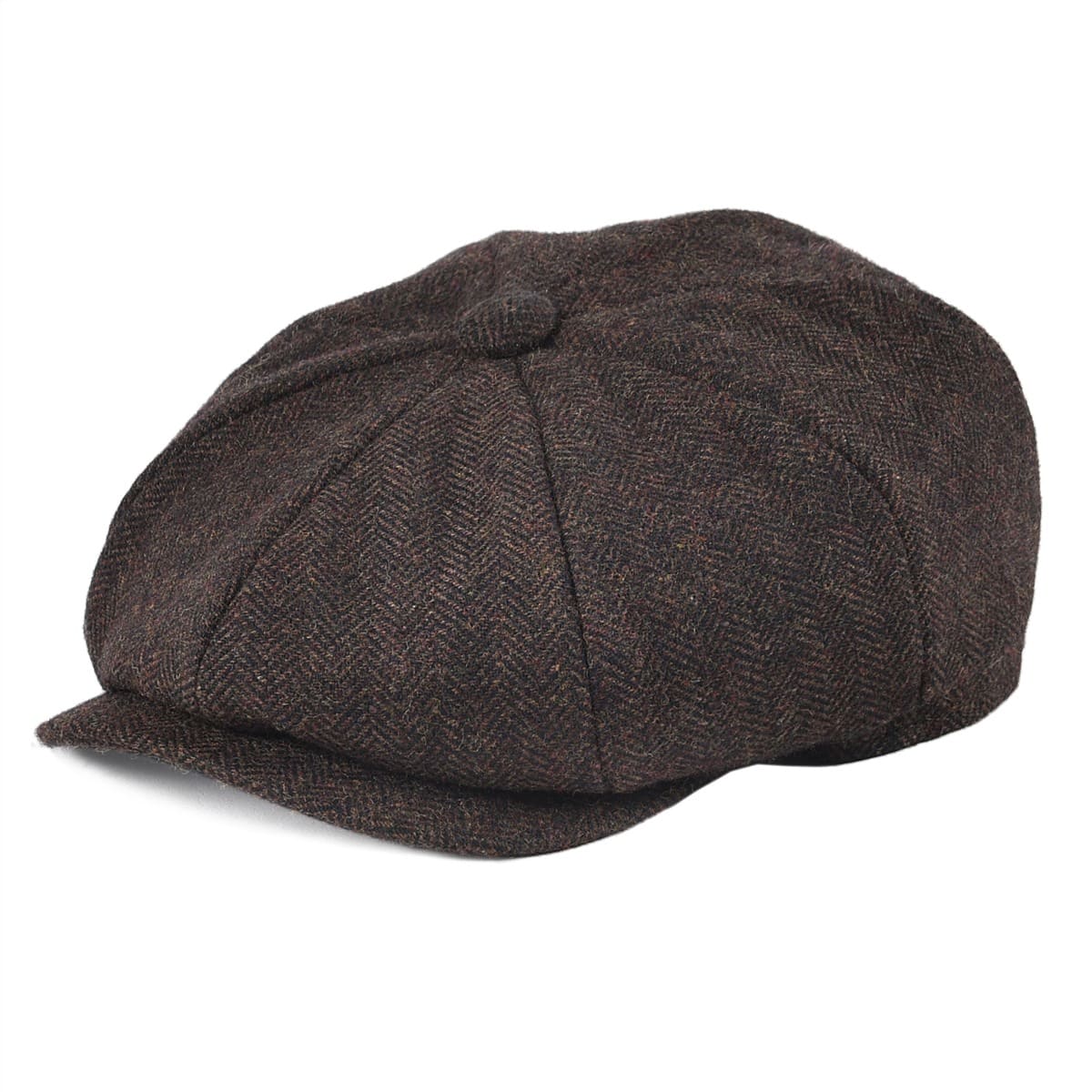 Oxford Herringbone Wool Newsboy Cap | On Sale (42% Discount) – Ghelter