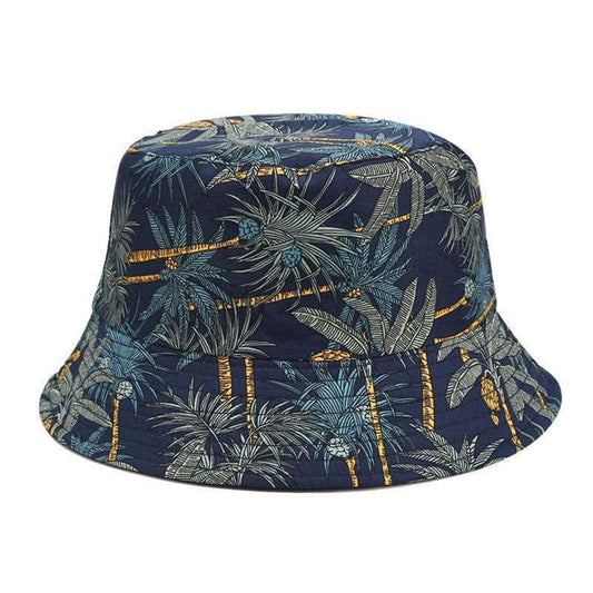 Palm Trees Reversible Bucket Hat