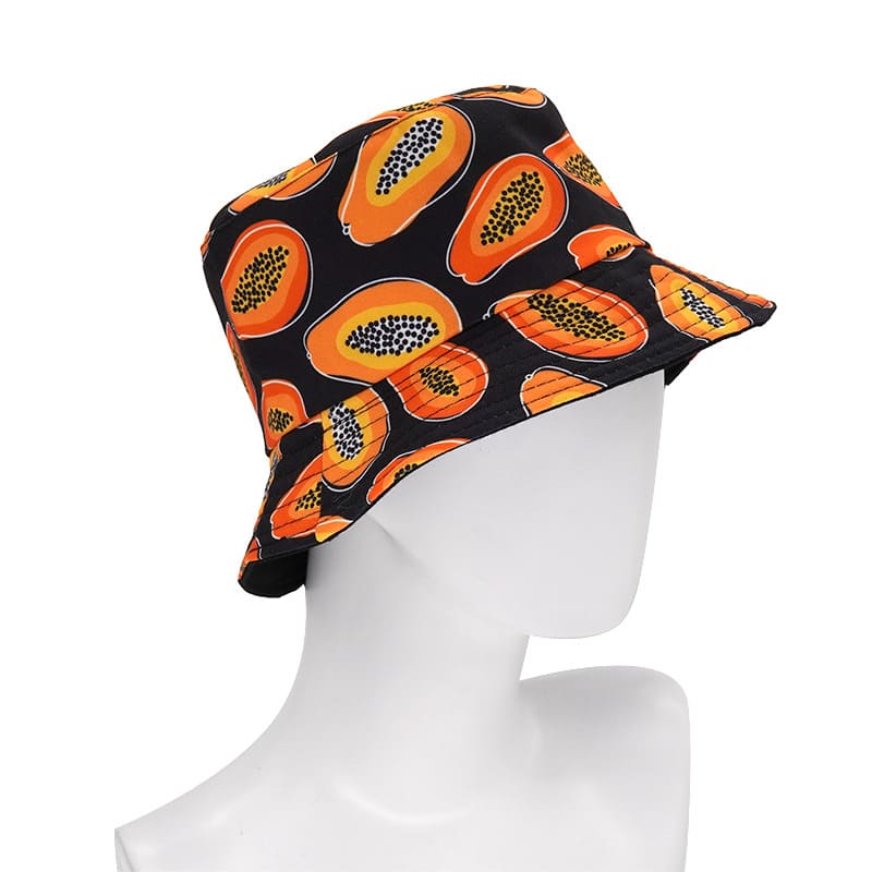 Papaya Reversible Bucket Hat