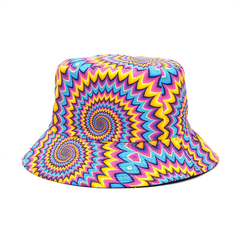 Psycho Geometry Bucket Hat