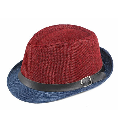bicolor-adjustable-jazz-fedora-breathable