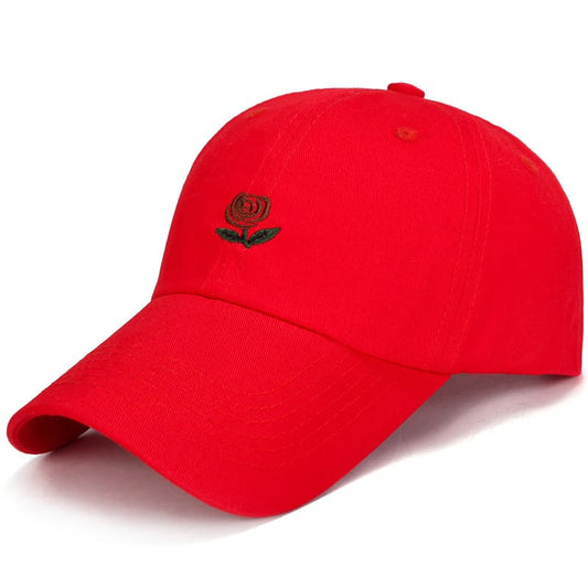 floral-adjustable-hat-cotton-plain